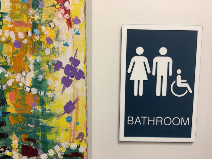 Custom ADA Bathroom Signs in Davenport, IA